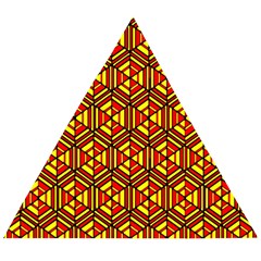 Rby-c-1-4 Wooden Puzzle Triangle by ArtworkByPatrick