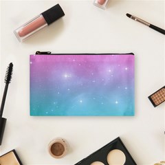 Pastel Goth Galaxy  Cosmetic Bag (small) by thethiiird