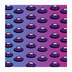 Ufo Alien Pattern Medium Glasses Cloth (2 Sides) by Wegoenart