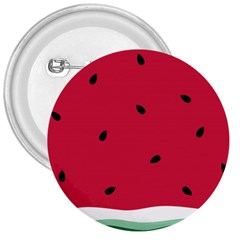 Minimalist Summer Watermelon Wallpaper 3  Buttons by Nexatart