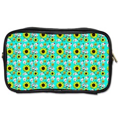 Hawaii Ghost Aqua Toiletries Bag (two Sides) by snowwhitegirl