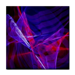 Fractal Flash Tile Coaster by Sparkle