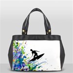 Nature Surfing Oversize Office Handbag (2 Sides) Back