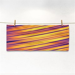 Strips Hole Hand Towel by Sparkle