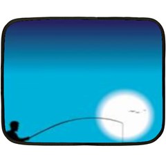 Fishing Fleece Blanket (mini) by Sparkle