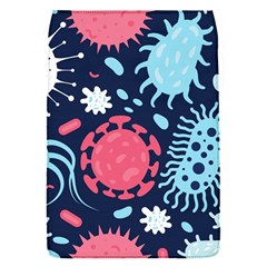 Seamless Pattern Microbes Virus Vector Illustration Removable Flap Cover (s) by Vaneshart