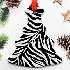 Zebra 1 Christmas Tree Ornament (two Sides) by dressshop