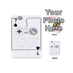 Ipaused2 Playing Cards 54 Designs (Mini) Front - Spade7