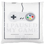 Ipaused2 Large Flano Cushion Case (One Side) Front