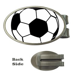 Soccer Lovers Gift Money Clips (oval)  by ChezDeesTees