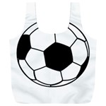 Soccer Lovers Gift Full Print Recycle Bag (XXL) Back