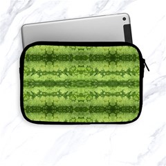 Watermelon Pattern, Fruit Skin In Green Colors Apple Ipad Mini Zipper Cases by Casemiro