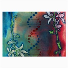 Flower Dna Large Glasses Cloth (2 Sides) by RobLilly