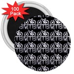 Mountain Bike - Mtb - Hardtail And Dirt Jump 2 3  Magnets (100 pack) Front