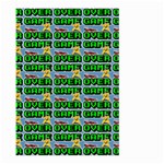 Game Over Karate And Gaming - Pixel Martial Arts Large Garden Flag (Two Sides) Front