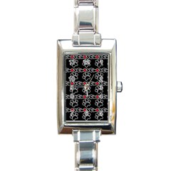 Pet Love - Dogs, Cats And All Pets Lover Rectangle Italian Charm Watch by DinzDas