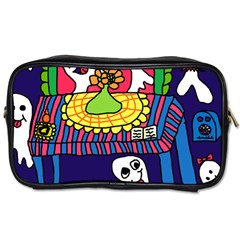 Circus Ghosts Digital Toiletries Bag (two Sides) by snowwhitegirl