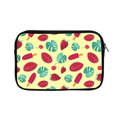 Watermelons, Fruits And Ice Cream, Pastel Colors, At Yellow Apple Ipad Mini Zipper Cases by Casemiro