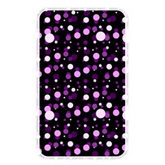 Purple, Pink Bokeh Dots, Asymmetric Polka Dot With Modern Twist Memory Card Reader (rectangular) by Casemiro