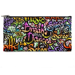 Graffiti Word Seamless Pattern Pencil Case by Amaryn4rt