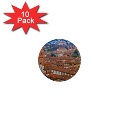 Lucca Historic Center Aerial View 1  Mini Buttons (10 Pack)  by dflcprintsclothing