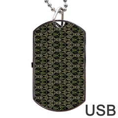 Kal00665 Dog Tag Usb Flash (one Side) by Sparkle