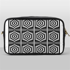 Optical Illusion Toiletries Bag (one Side) by Sparkle