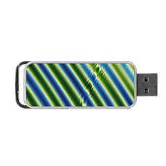 Blueglow Portable Usb Flash (two Sides) by Sparkle