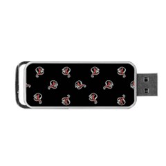 Ugly Monster Fish Motif Print Pattern Portable Usb Flash (one Side) by dflcprintsclothing