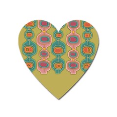 Americana 2 Heart Magnet by emmamatrixworm