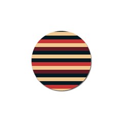 Seventies Stripes Golf Ball Marker (10 Pack) by tmsartbazaar