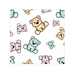 Bears Small Satin Scarf (square) by Sobalvarro