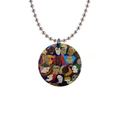 Sisters2020 1  Button Necklace by Kritter