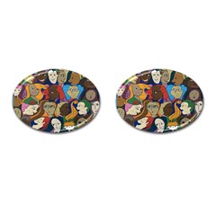 Sisters2020 Cufflinks (oval) by Kritter