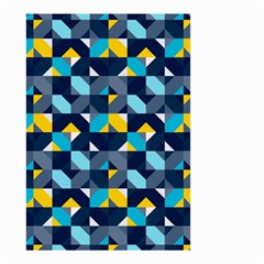 Geometric Hypnotic Shapes Small Garden Flag (two Sides) by tmsartbazaar