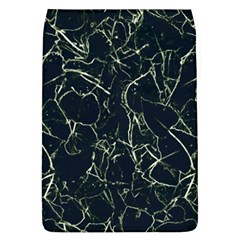 Neon Silhouette Leaves Print Pattern Removable Flap Cover (l) by dflcprintsclothing