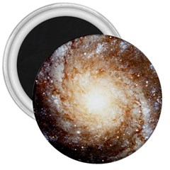 Galaxy Space 3  Magnets by Sabelacarlos