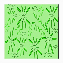 Electric Lime Medium Glasses Cloth by Janetaudreywilson