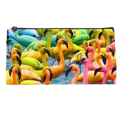 Rainbow Flamingos Pencil Case by Sparkle