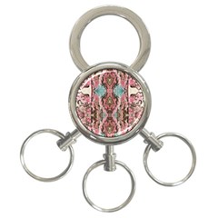 Paola De Giovanni- Marbling Art Viii 3-ring Key Chain by kaleidomarblingart