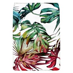 Watercolor Monstera Leaves Removable Flap Cover (l) by goljakoff