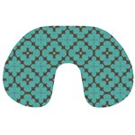 Tiles Travel Neck Pillow Back