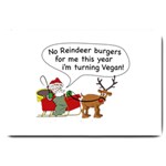 Vegan Santa Large Doormat  30 x20  Door Mat