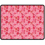 Roses Double Sided Fleece Blanket (Medium)  58.8 x47.4  Blanket Front