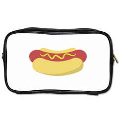 Hotdog Toiletries Bag (one Side) by CuteKingdom