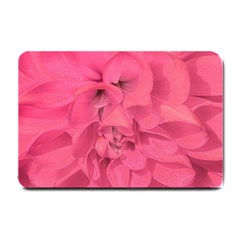 Beauty Pink Rose Detail Photo Small Doormat  by dflcprintsclothing