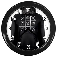 Tic Tac Monster Wall Clock (black) by TheFanSign