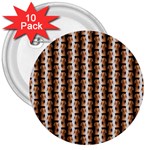 Snakeskin 3  Buttons (10 pack)  Front