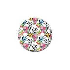 Summer Flowers Golf Ball Marker (4 Pack) by goljakoff