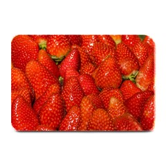 Colorful Strawberries At Market Display 1 Plate Mats by dflcprintsclothing